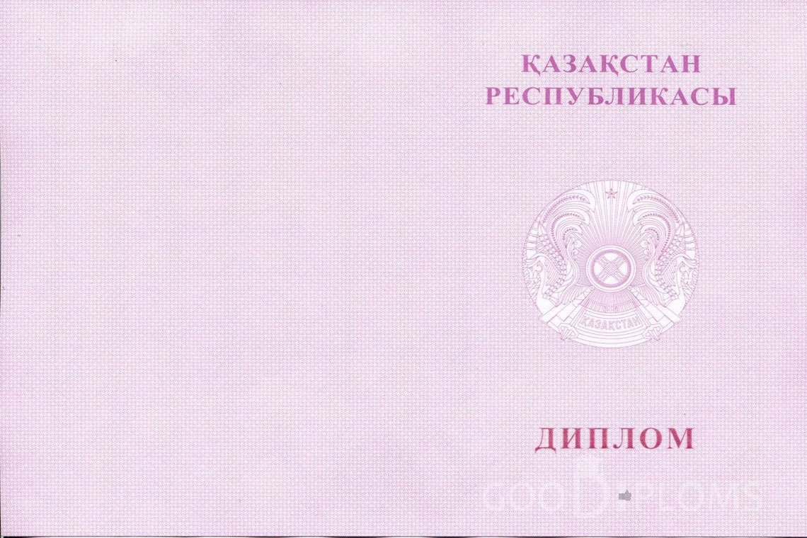 Казахский диплом о высшем образовании с отличием - Обратная сторона- Тольятти